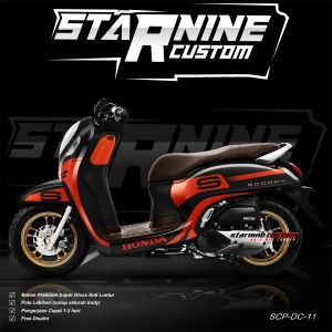 decal scoopy 2021 full body motif simpel decal scoopy new