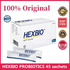 🔥Buy 2 get 1 free🔥HEXBIO PROBIOTICS ( 3g X 45 sachets ) - Probiotics for Digestive & Gut Health