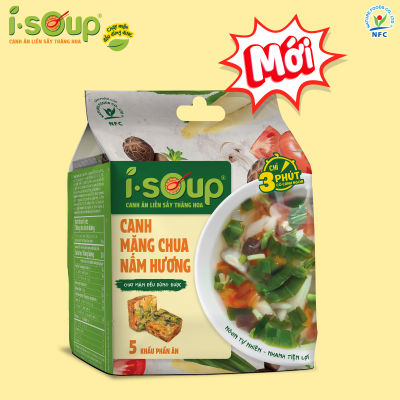Canh Măng Chua Nấm Hương I.Soup túi 5 viên
