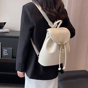 Large Capacity Bag Womens Bag 2023 New Summer Backpack Student School Bag Female Outing Travel Texture Small Backpack