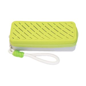 RGFV Breathable Silicone Swim Goggle Case Perforated Large Capacity Goggle Storage Box Flexible Rectangular Swimming Goggle Protective Pouch For Swimming