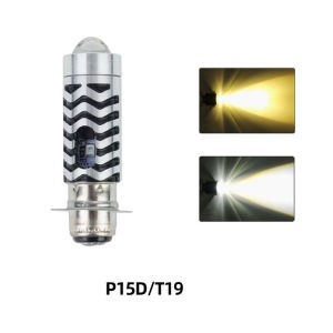 MDL Killer Motor Light Parts With Blue Parklight   Headlight Bulb Led Lights for Motorcycle T19 P15D
