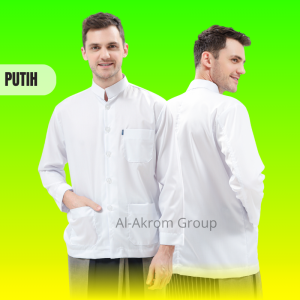 Baju Koko PREMIUM Habib Haibah Ammu Model Polos Lengan Panjang Bahan Katun Spun Untuk Remaja dan Dewasa