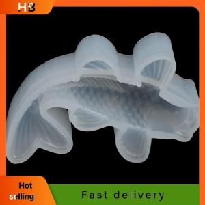 HB 3D Lucky Koi Fish Silicone Mold DIY Resin Casting Art Jewelry Making Craft Epoxy