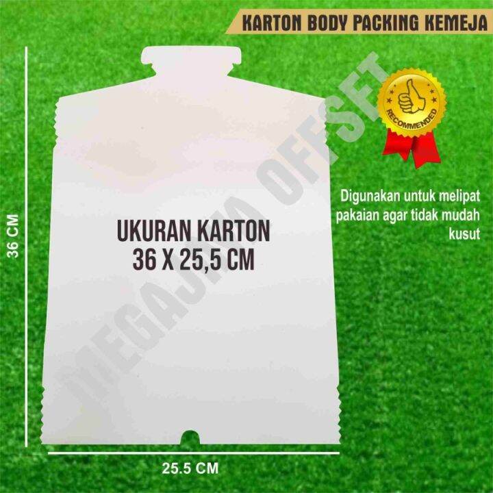 Karton Lipat Baju Kemeja Isi 50 Lembar Lazada Indonesia