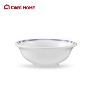 chén chấm tròn chén chấm bằng nhựa melamine vân xanh - 3 kiểu