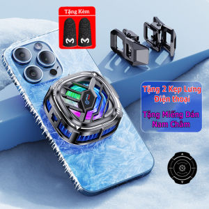 [Bản Pro] Quạt tản nhiệt điện thoại X76 Pro sò lạnh từ tính 15W có hiển thị nhiệt độ led RGB Gaming