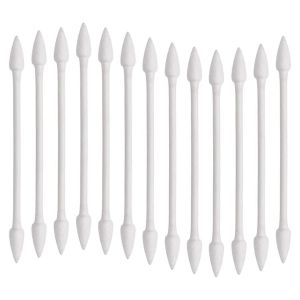 Tăm bông đầu nhọn 800 chiếc đầu tăm chính xác kép với que giấy dùng cho trang điểm chăm sóc cá nhân thủ công.