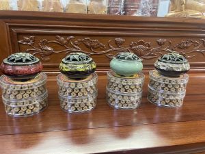 TẶNG LƯ XÔNG TRẦM TRỊ GIÁ 35K - Nụ Trầm thơm đặc biệt  hộp 65 Viên
