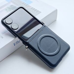 For Xiaomi Mix Flip 2 Case Luxury PU Leather Skin wireless charging Protect Back Cover Case For Xiaomi Mix Flip2 Shell