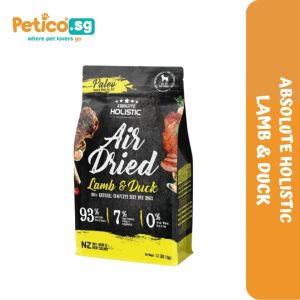 Absolute Holistic Air Dried 1kg Dog Food (Beef Mackerel Lamb Duck Chicken Hoki)