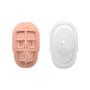 3D Skull Head Shape Ice Cubes Mold Grade Silicone Round Ice Ball Maker Drink Accessories Practical Kitchen Gadget