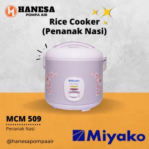 MIYAKO MCM 509 Rice Cooker 1.8 Liter Penanak Nasi 3 in 1