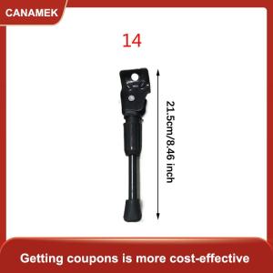 【CANAMEK 】 Kids Bike Kickstand for 12 14 16 18 Inch Wheel Bicycle Side Kick Stand Rear Mount Premium Steel Bikes Support Racks
