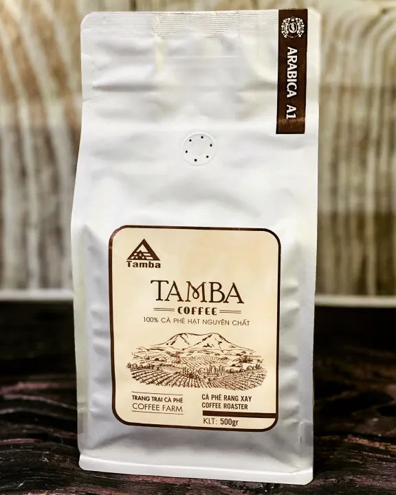 Cà phê hạt Arabica - Light Roast - Tamba Coffee - 500gr