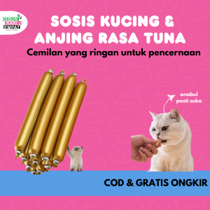 Sosis Kucing Sosis Anjing Puppy Cemilan Kucing Snack Kucing