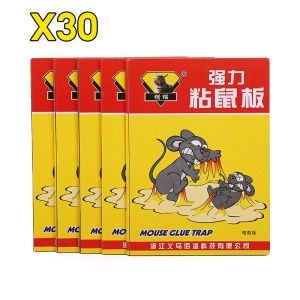 【จัดส่งในกรุงเทพฯ】กาวดักหนู แน่นๆ 10/20/30 / 50 ชิ้น Super Adhesive ติดทน ไม่ไหลเยิ้ม ปลอดสารพิษ แผ่น ขับไล่หนูได้ง่าย เหนชนิดถาดสำเร็จรูป กาวดักหนูสำเร็จรูป กาวดักหนูวิทยาศาตร์