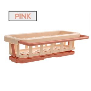 Multifunction Kitchen Sink Storage Drainer Shelf Holder Drain Basket Bathroom Towel Dry Hanger Organize Elegant {E32]