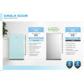 [LOWEST PRICE IN SARAWAK] MIDEA SINGLE DOOR REFRIGERATOR & MINI BAR 163L/110L/95L/50L. 