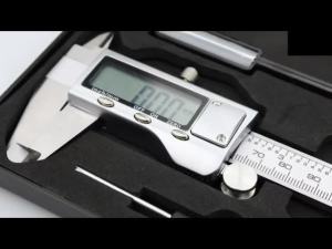 Fast Ship⚡Caliper Measuring Tool with Stainless Steel Electronic Micrometer Caliper with Large LCD Screen Auto-Off Feature Inch and Millimeter Conversion (6 Inch/150 mm)