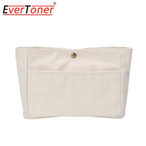 Evertoner vải túi đựng đồ trang điểm chèn túi với ngăn cho túi xách Totes du lịch Bên trong ví xách tay Túi đựng mỹ phẩm phù hợp với thương hiệu khác nhau Túi