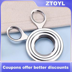 【ZTOYL】 Boiled Egg Cutter Egg Scissor Kitchen Tool Stainless Steel Egg Cutter Boiled Egg Shell Scissor Peeling Tool Kitchen Accessories