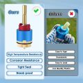 Dreyoo Replacement for 10670 Shower Cartridge Compatible with Aquasource/Glacier Bay, Single Handle Shower Faucet Cartridge Replacement for Hl-40 for Hot Cold Water Shower/Tub Faucet Shower Cartridge. 