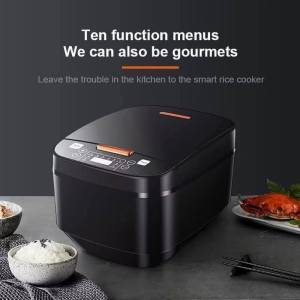 5L Rice cooker small smart set multi-functional household thermal insulation large-capacity kitchen smart timer reservation rice cooker