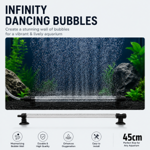 Aquarium Dancing Bubbles Air Pipe Aerator Hydroponic 20cm 25cm 30cm 45cm