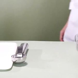 Ball Digger Stainless Steel Ice Cream Spoon Creative Ice Cream Spoon Spoon Rebound Ball Digger Ice Cream Spoon Spoon Fruit