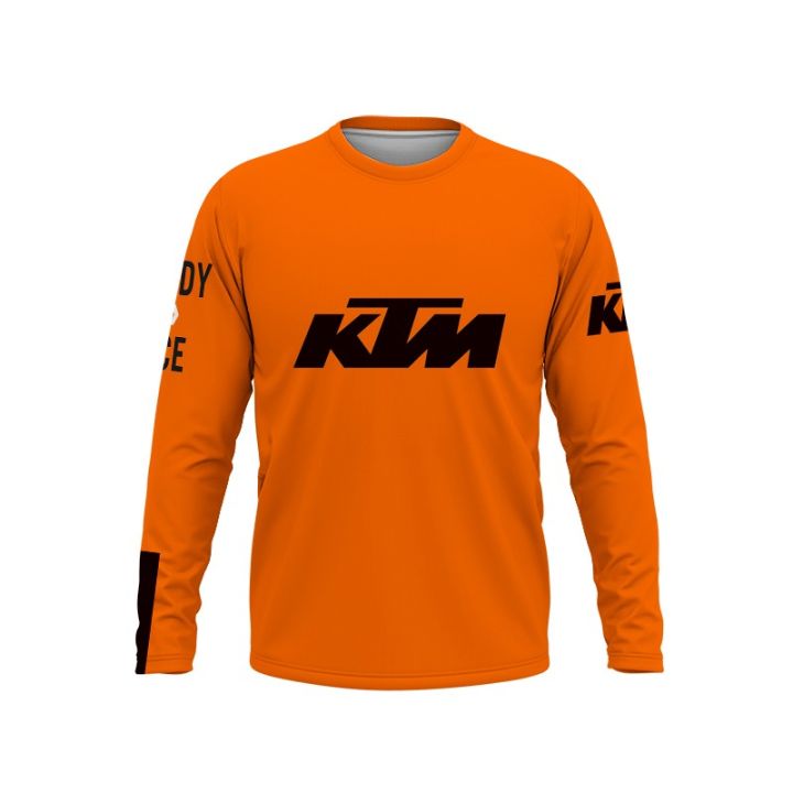 2022 Autumn KTM Car Logo Men's F1 T-Shirt Fashion Oversized Loose