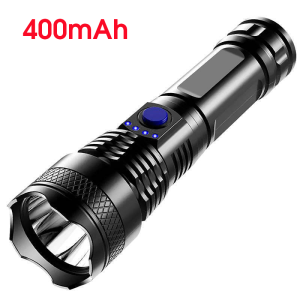 Aunlight LED Flashlight USB Rechargeable Super Bright Camping Light Emergency Lamp WaterProof Torch Light for Home Outdoor Camping Hiking