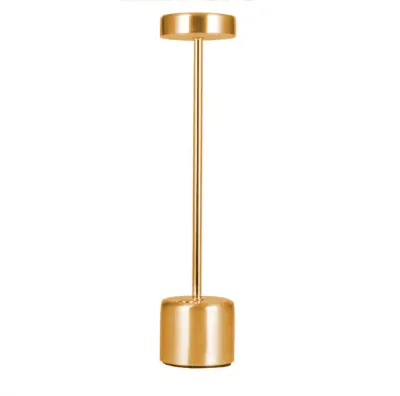 Vimite LED Retro Desk Light Tricolor Dimmable Wireless Night Lighting Touch Decorative Bedside Lamp Adjust Brightness Table Light Apply to Bar Cafe Hotel Study Bedroom