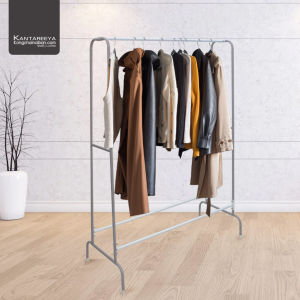 KANTAREEYA ราวตากผ้าทรง AT 41x96x130cm รุ่น KT-AT01 คละสี ราวแขวนผ้า ราวแขวนผ้ามินิมอล ราวแขวนผ้า 1.0ม. ราวแขวนผ้าคอนโด