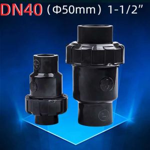 1.5"/2" High-Quality UPVC Check Valve for Water Treatment/HVAC Non-Return Valve