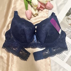 เสื้อชั้นในผู้หญิง มีโครง 3ตะขอ เต้าใหญ่เก็บเนื้อข้างได้ดี บรากระชับหน้าอก คุณภาพสูง เสื้อในลูกไม้ คัพCD [36-42]