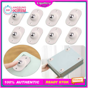 [1 Pcs] Roda Tempel Mini Serbaguna Roda Troli 360 Stainless Roda Kastor Meja Kecil Troly Universal