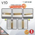 VTO Multipurpose 5-Hook Stainless Steel Wall Mounted Bathroom & Kitchen Utensil Rail Set Holder With ABS Strong Vacuum Suction Roller Kitchen Storage Rack Organizer, Toilet Shelving & Bathroom Accessories 877-12-05 (Polished Chrome). 