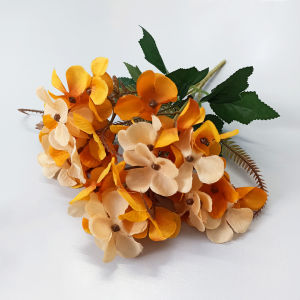 Tanaman Hias Artificial Bunga Hydrangea Tangkai Ornamen Hiasan Buket Dekorasi Pajangan COD PBP156