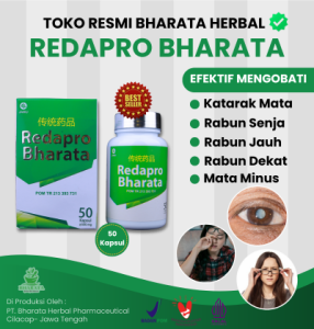 REDRAPRO BHARATA Obat Katarak | Rabun Senja | Mata Minus | Mata Plus PALING AMPUH