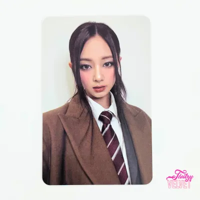 TWITZY VELVET Official Twice Ten The Story Goes On Album Photocard Nayeon Jeongyeon Momo Sana Jihyo Mina Dahyun Chaeyoung Tzuyu