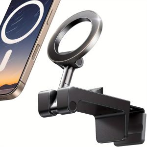 FOUNDTWO 360 °   Xoay Giá đỡ điện thoại Kim loại Có thể gấp lại. Giá đỡ điện thoại trên máy bay Giá đỡ điện thoại Từ tính Giá đỡ điện thoại du lịch Du lịch