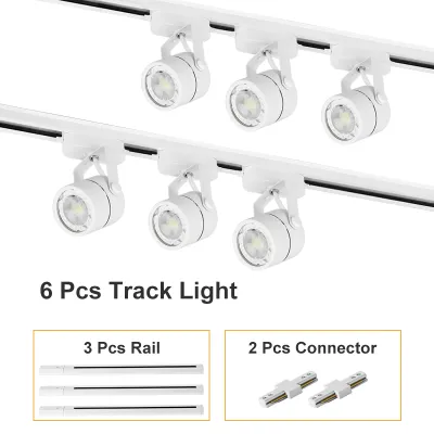 【💡10 Years Warranty💡】TEP Track Light 3 Color Full Set LED Track Light Track Spotlight Ceiling Light Mini Track Light 220v Track Light Can Rotate 360 Degrees