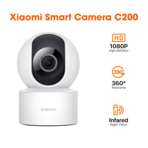 【Global Version】Xiaomi Mijia 360 IP Camera Mi Home Smart App CCTV Security Wifi Cam 1080p Full HD Resolution Infrared Night Vision AI Human Detection C200/C300/C400