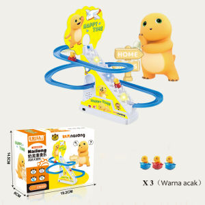 BETTIE Mainan Track Tangga Bebek Small / Duck Bebek Kuning /Mainan Track Slide Tangga Lintasan