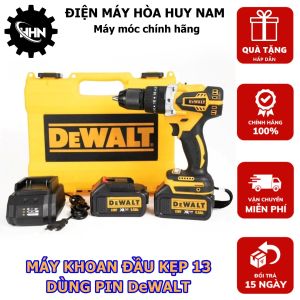 Máy Khoan Pin Búa DEWaTL Đầu 13mm - 2 Pin Nguồn 88Vx5.0Ah Li-ion - 2 Tốc Độ Điều Chỉnh 3 Chế Độ Khoan - Tặng Bộ Phụ Kiện 21 Chi Tiết - HÀNG CHÍNH HÃNG - BẢO HÀNH TOÀN QUỐC