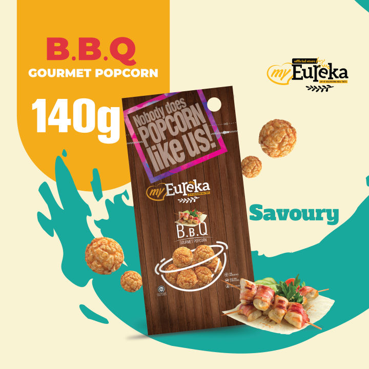 Eureka BBQ Popcorn 140g Pack