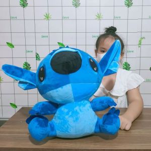 GẤU STITCH XANH SIZE LỚN DỄ THƯƠNG LÔNG MỊN GÒN MỀM CHO BÉ