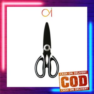 AI-C998 Gunting Pembuka Walnut dan Tutup Botol Kitchen Shear Import / Gunting Dapur Serbaguna Stainless Tahan Karat Set Tutup / Gunting Ayam Ikan Daging Sayuran Praktis
