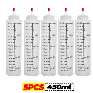 Dzoey 10ชิ้น120-450มิลลิลิตรเกล็ดพลาสติกขวดบีบซอสมะเขือเทศกันรั่วซึมขวดเครื่องปรุงอาหารแกดเจ็ตสำหรับครัวซอสสลัดบาร์บีคิว